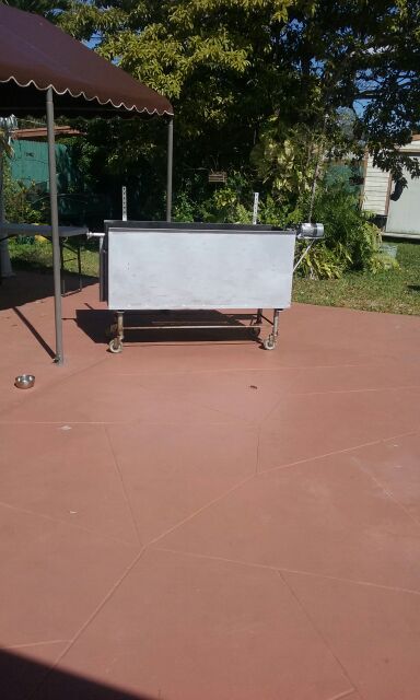 Caja de asar puerco para pua