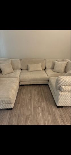 Plush couches