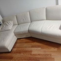 Leather sofa