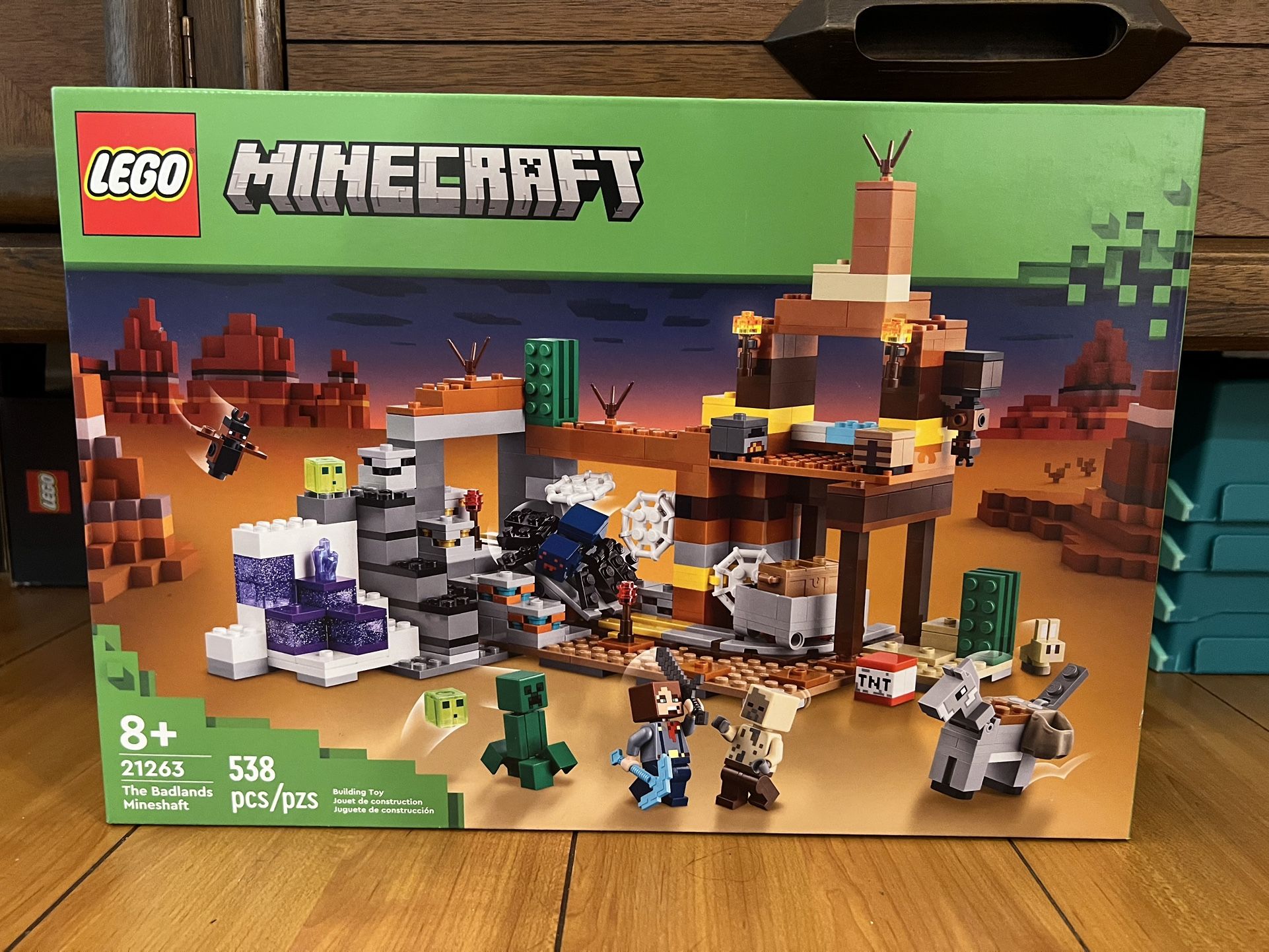 Lego 21263 Minecraft The Badlands Mineshaft