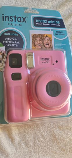 Fujifilm Instax Mini SE Instant Camera Bundle