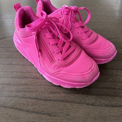 Skechers Uno Lite Pink Sneakers Size 5.5