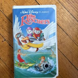 OBO The Rescuers VHS 1992 Black Diamond Disney Movie VCR Tape