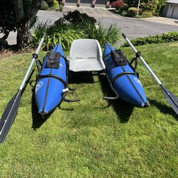 Water Skeeter Fishing Pontoon Raft