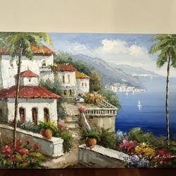 Two Beautiful Oil Paintings 24 By 36