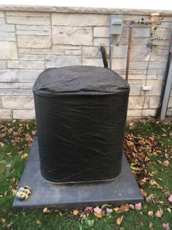 Air conditioner winter cover