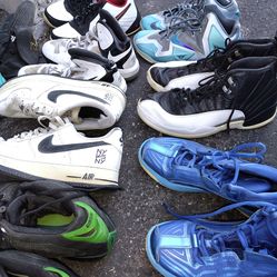 7 pairs Michael Jordan flight Air Max mens shoes 10.5 11 basketball tennis