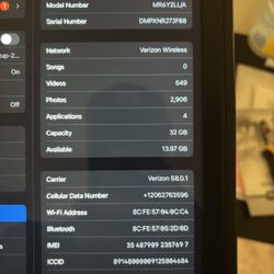 iPad 6th Gen With Cellular 