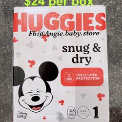 Huggies Snug Dry Size 1