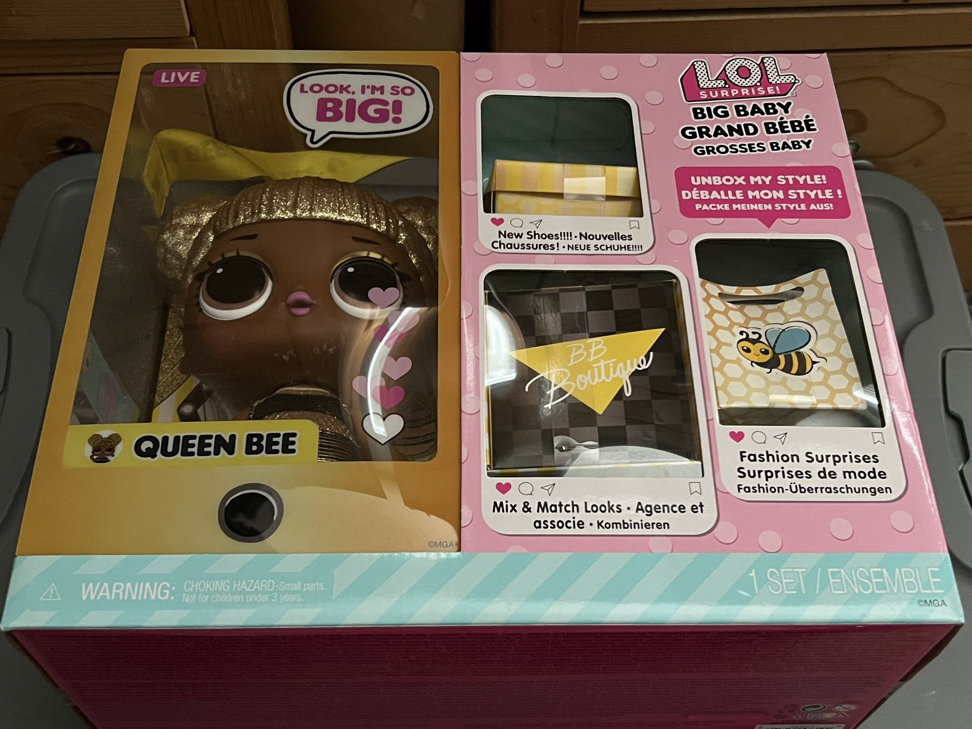 Lol Surprise Big Baby Queen Bee Doll