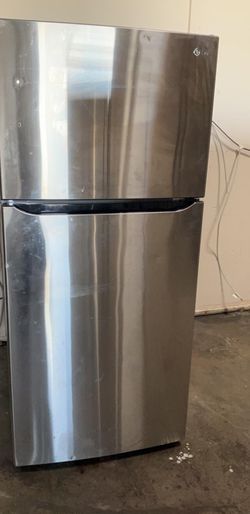 LG Top Mount Stainless Steel Fridge
