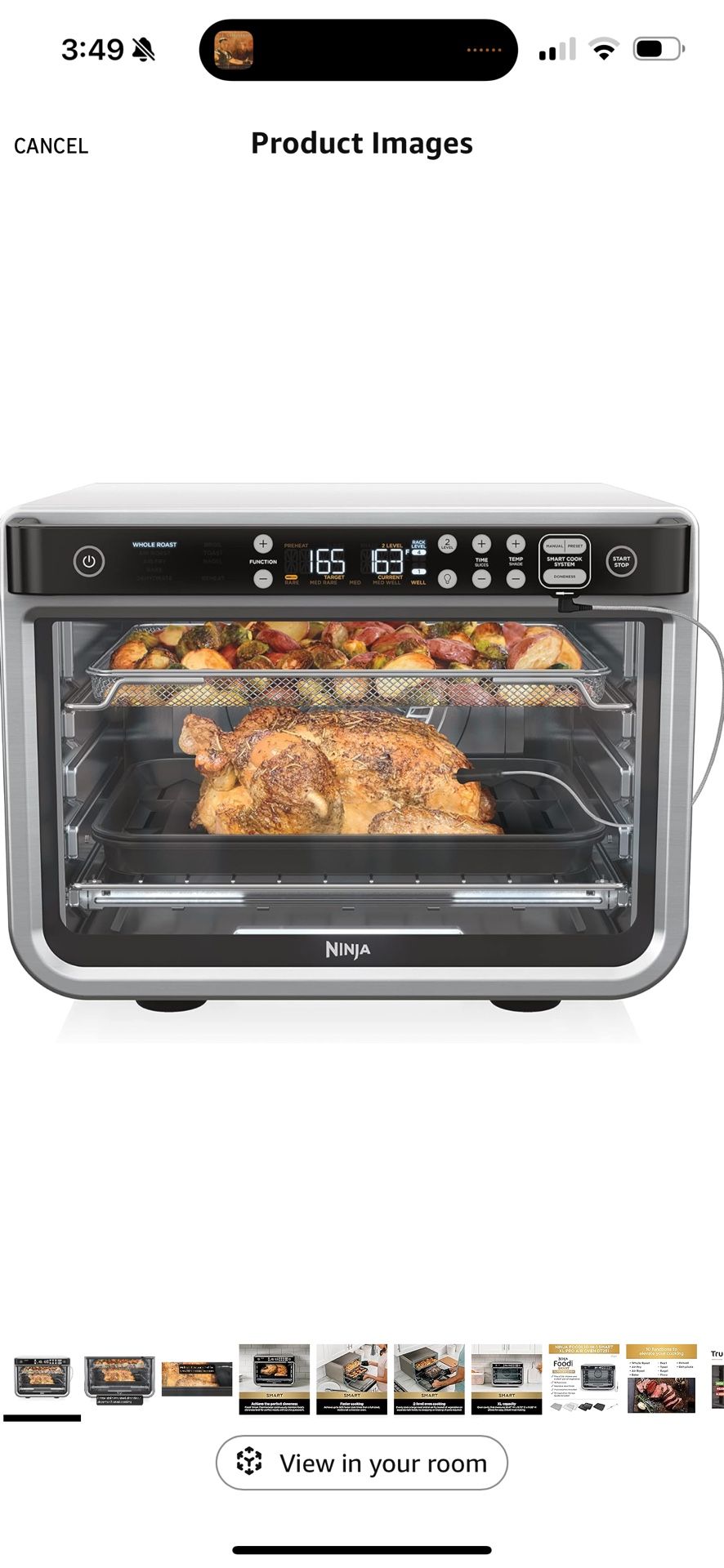 Ninja foodie XL 10 in 1 air oven 