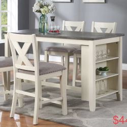 Counter Height Dining Table Set
