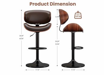 2-Stool chairs/details in pictures