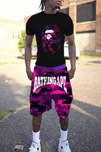 Xl Bape 2 Piece Short Set