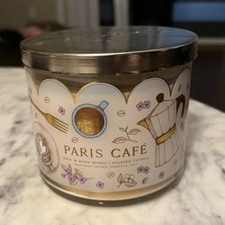 Bath and Body Works - Paris Cafe Candle 