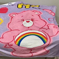 Care Bears & Friends Plush Blanket  Sale!