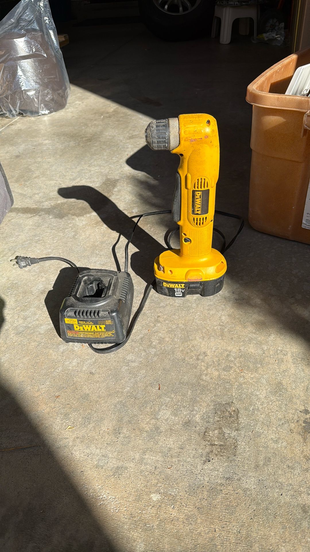 Dewalt 18v Right Angle Drill