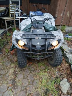 125 cc Yamaha Grizzly quad
