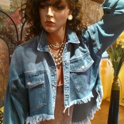 Denim Jacket. Size M