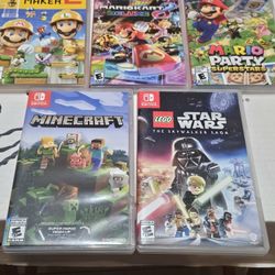 Nintendo Switch Super Marios Five Game Bundle