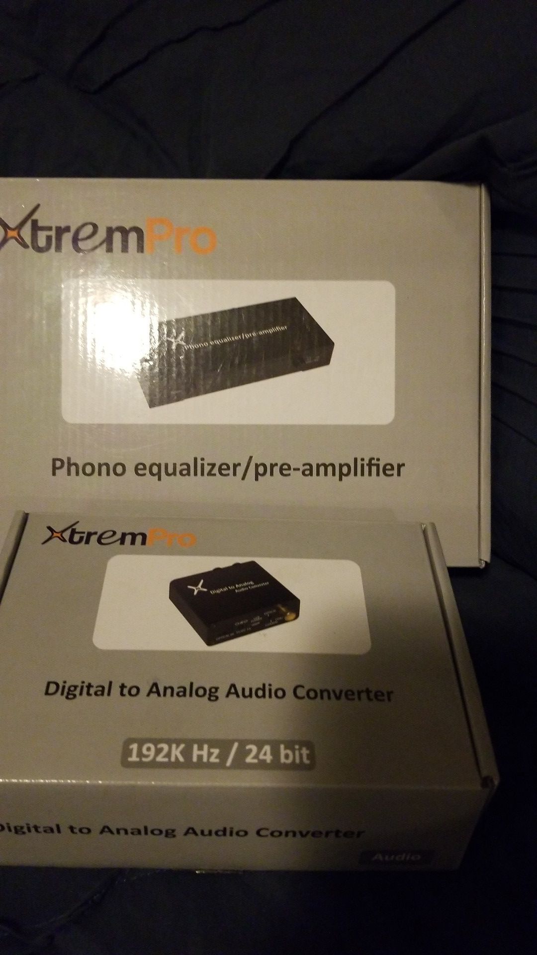 Xtrem pro phono equalizer pre amplifier and digital analog audio converter