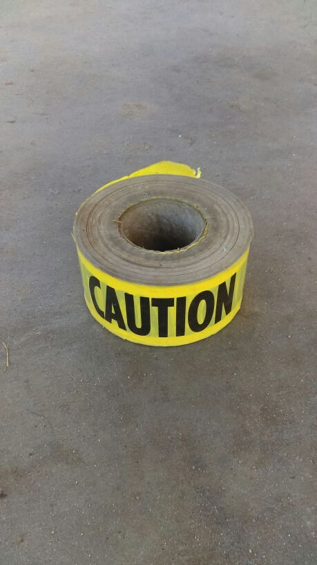 Caution tape