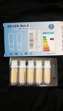 G9 LED BULBS 5pc