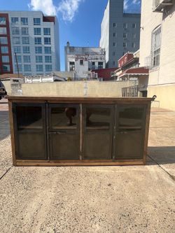 Industrial style sideboard console