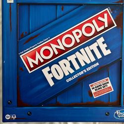 MONOPOLY FORTNITE COLLECTOR’S EDITION BRAND NEW
