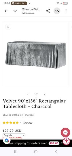 Table covers 12