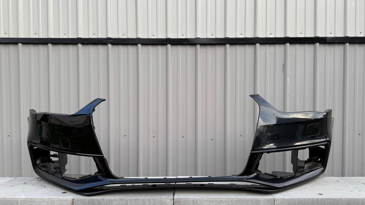 AUDI A4 S LINE BLACK 2013 2014 2015 2016 ORIGINAL FRONT BUMPER