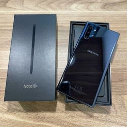 Samsung Galaxy Note 10 + 256gb  Unlocked, FREE Smartwach/ Headphones. Pay $1 Today Rest in payments. NO CREDIT NEEDED FINANCING