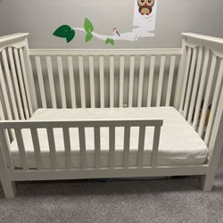 Pottery Barn crib & mattress