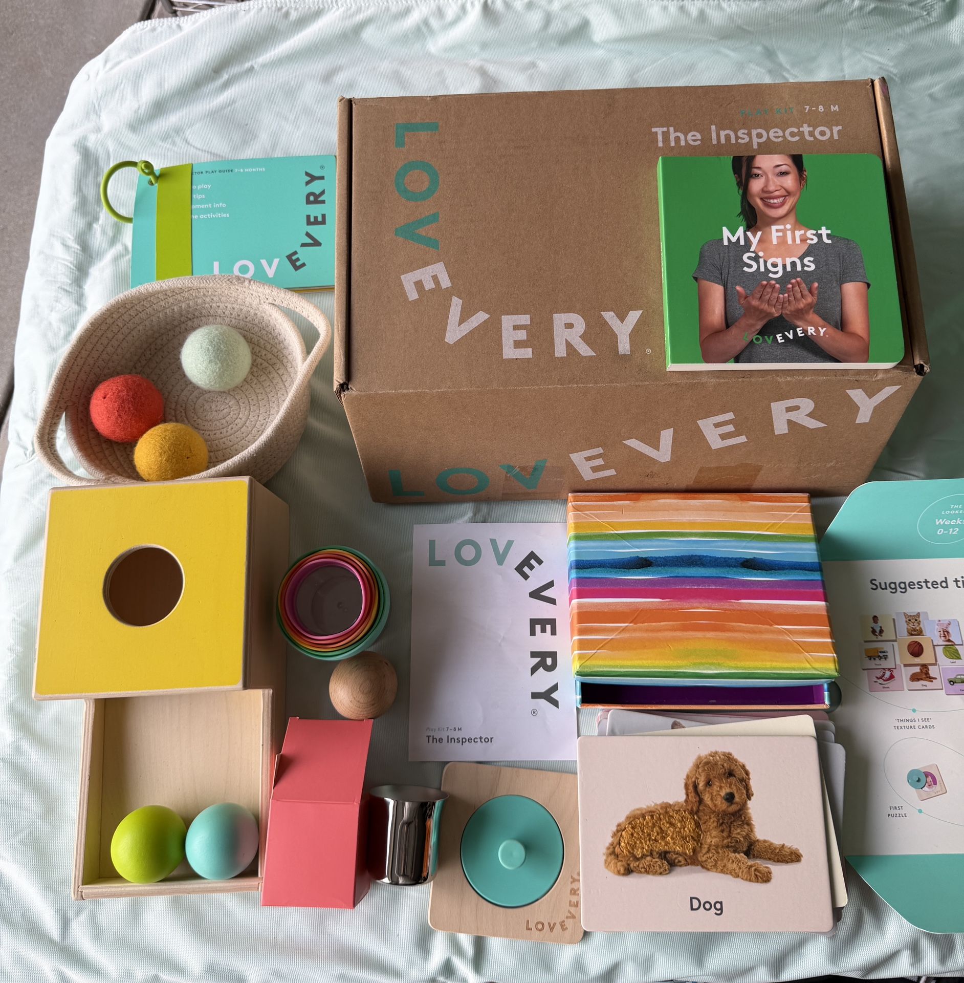 Lovevery The Inspector 7-8 months baby toys