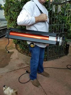 Adjustable, Folding Florescent Light, 5'3" tall