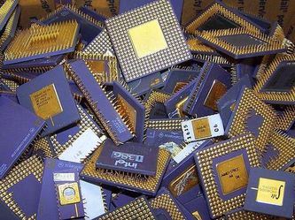 Want scrap Ceramic cpu & ic chip gold recovery