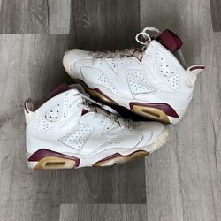 Jordan 6 Maroon Size 10.5 