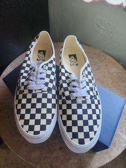 VANS CHECKERBOARD size 13 Blk/Off White