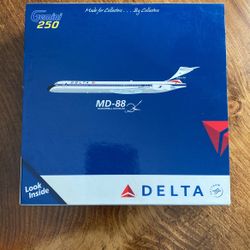 Delta Airlines MD-80 1:250 Diecast Gemini 250