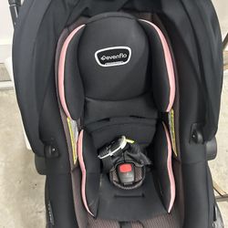 Evenflo Shyft Dualride Infant hCar Seat And Stroller Combo