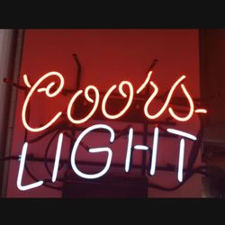 Large Coors Neon Light