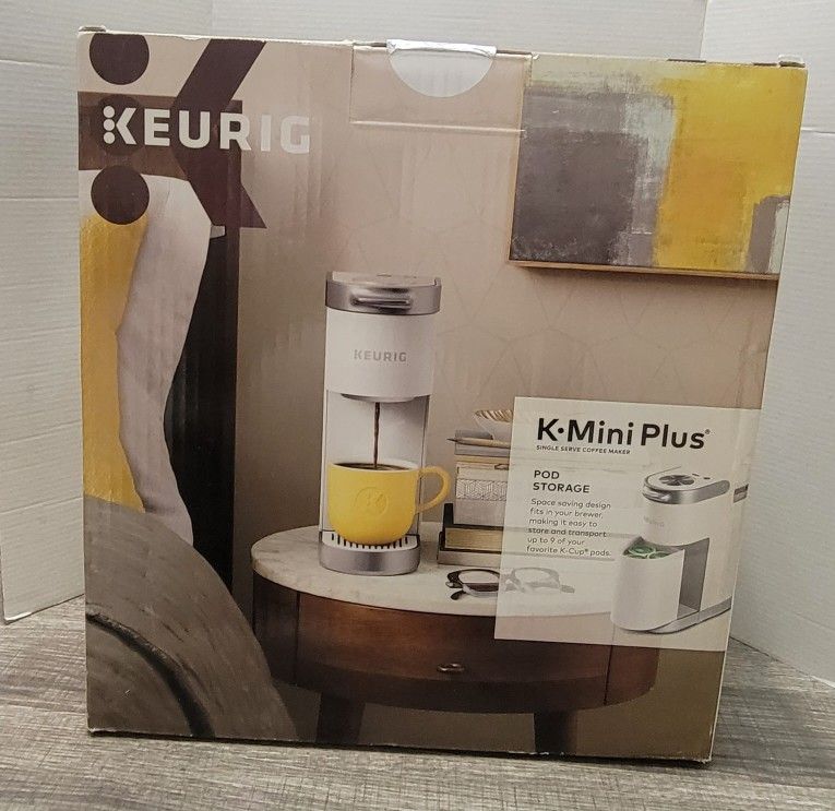 Keurig K-Mini Plus Single Serve Coffee Maker, Matte White