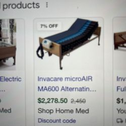 Invacare  Hospital Electric Bed 