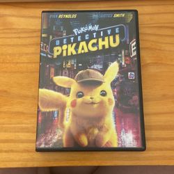 Detective Pikachu DVD