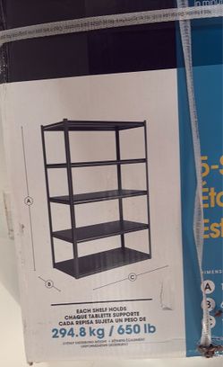 2 Heavy duty shelves