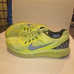 Nike Air Max Mens Size 11 2013 Athletic Running Sneakers Volt Mint Foam HF3660-700