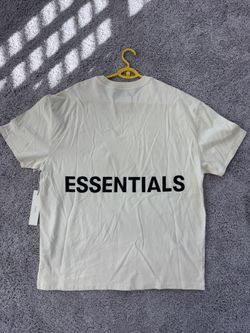 Fear Of God Essentials T Shirt M Cream 2018