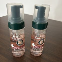 Clairol, herbal essence, fresh foam mild facial cleanser lot of 2 Vtg