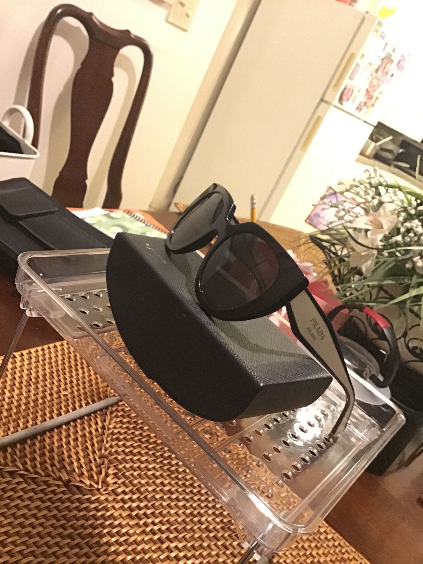 Prada Bicolour Cat-Eye Sunglasses